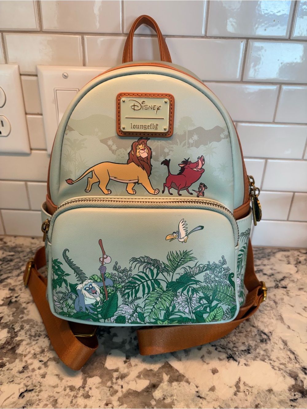 Loungefly x Disney The Lion King Mint Mini Backpack